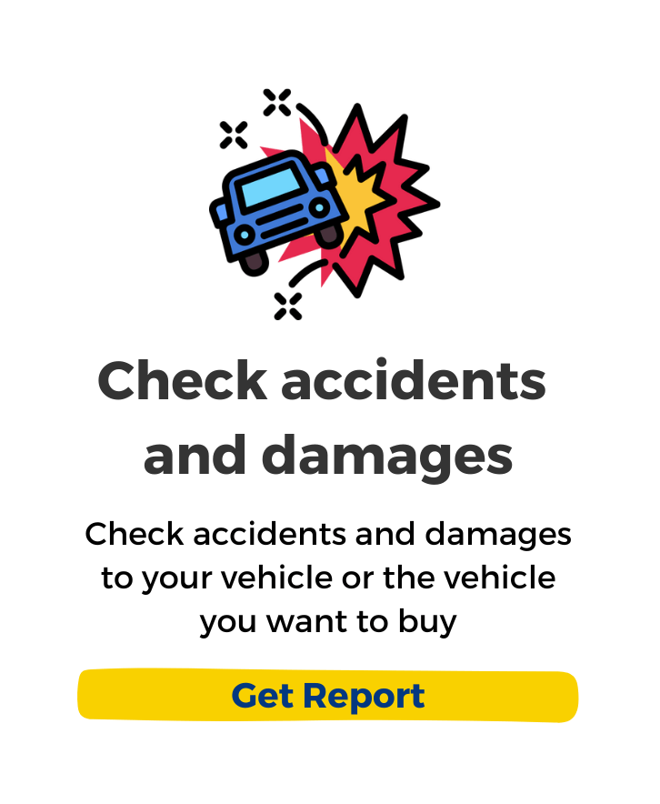 Vérifier les dommages et les accidents