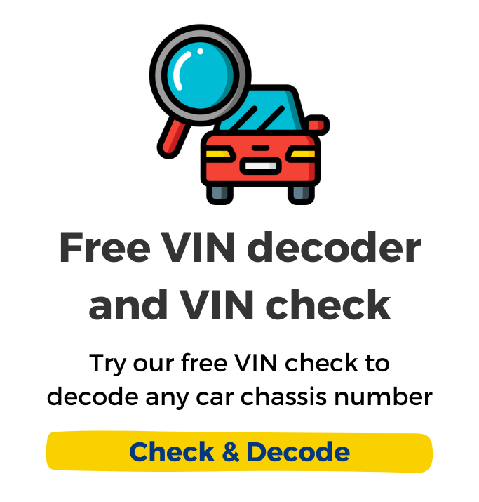 VIN decoder - VIN check